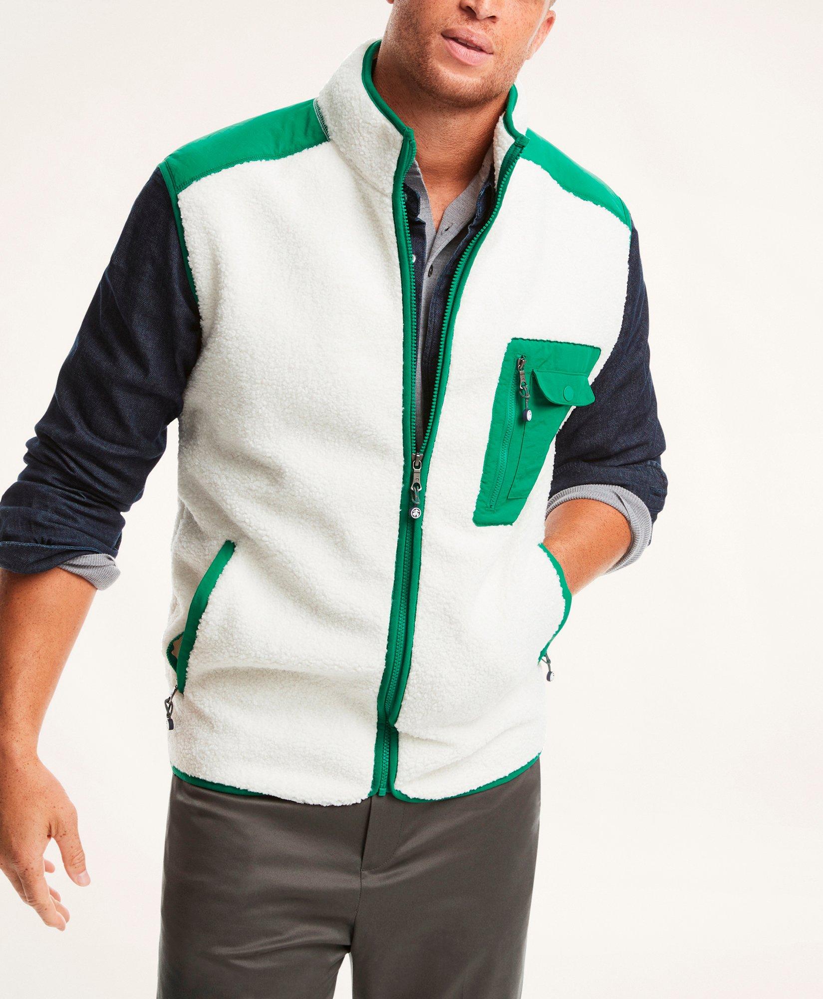 Mens Fleece Vest | Brooks Brothers