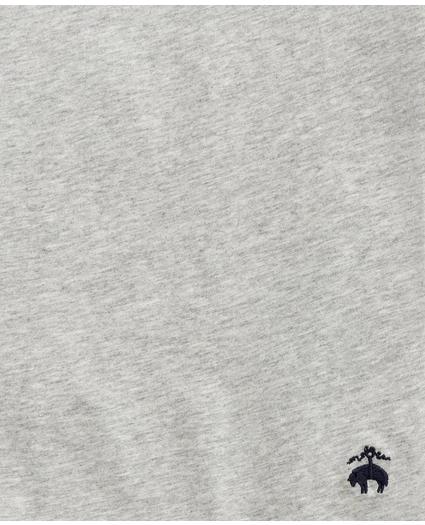 Big & Tall Supima Cotton Long-Sleeve Logo T-Shirt