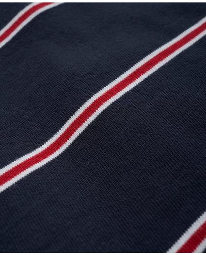 Big & Tall Cotton BB#2 Stripe Rugby Shirt