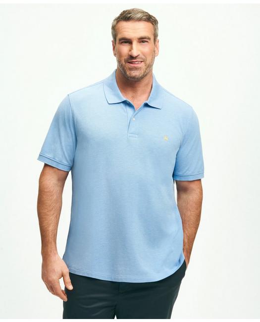 Brooks Brothers Golden Fleece Big & Tall Stretch Supima Polo Shirt | Blue | Size 3x