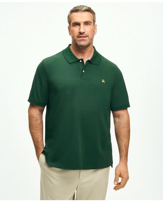 Brooks Brothers Golden Fleece Big & Tall Stretch Supima Polo Shirt | Pine Green | Size 4x