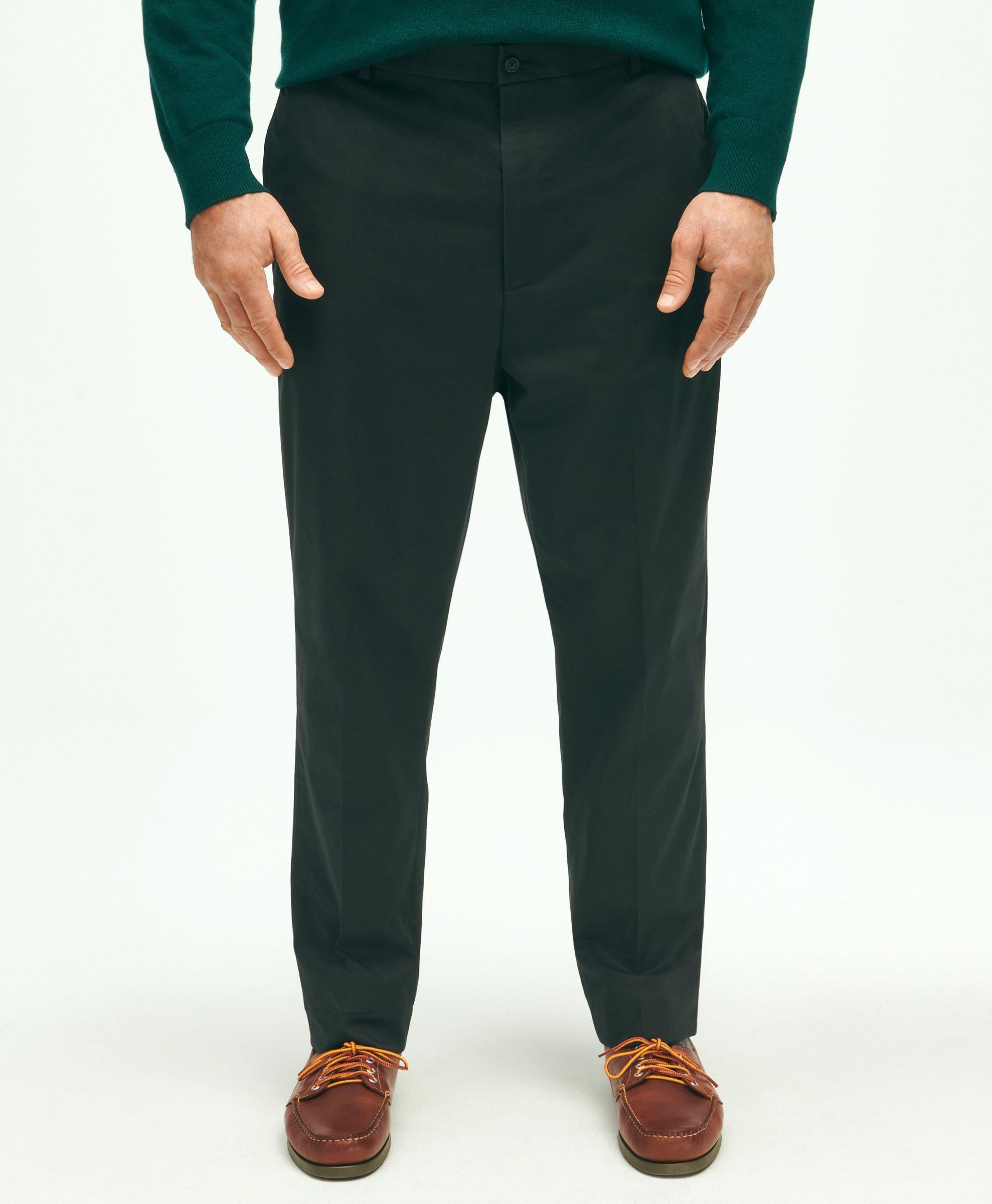 Brooks Brothers Big & Tall Stretch Advantage Chino Pants | Black | Size 52 32