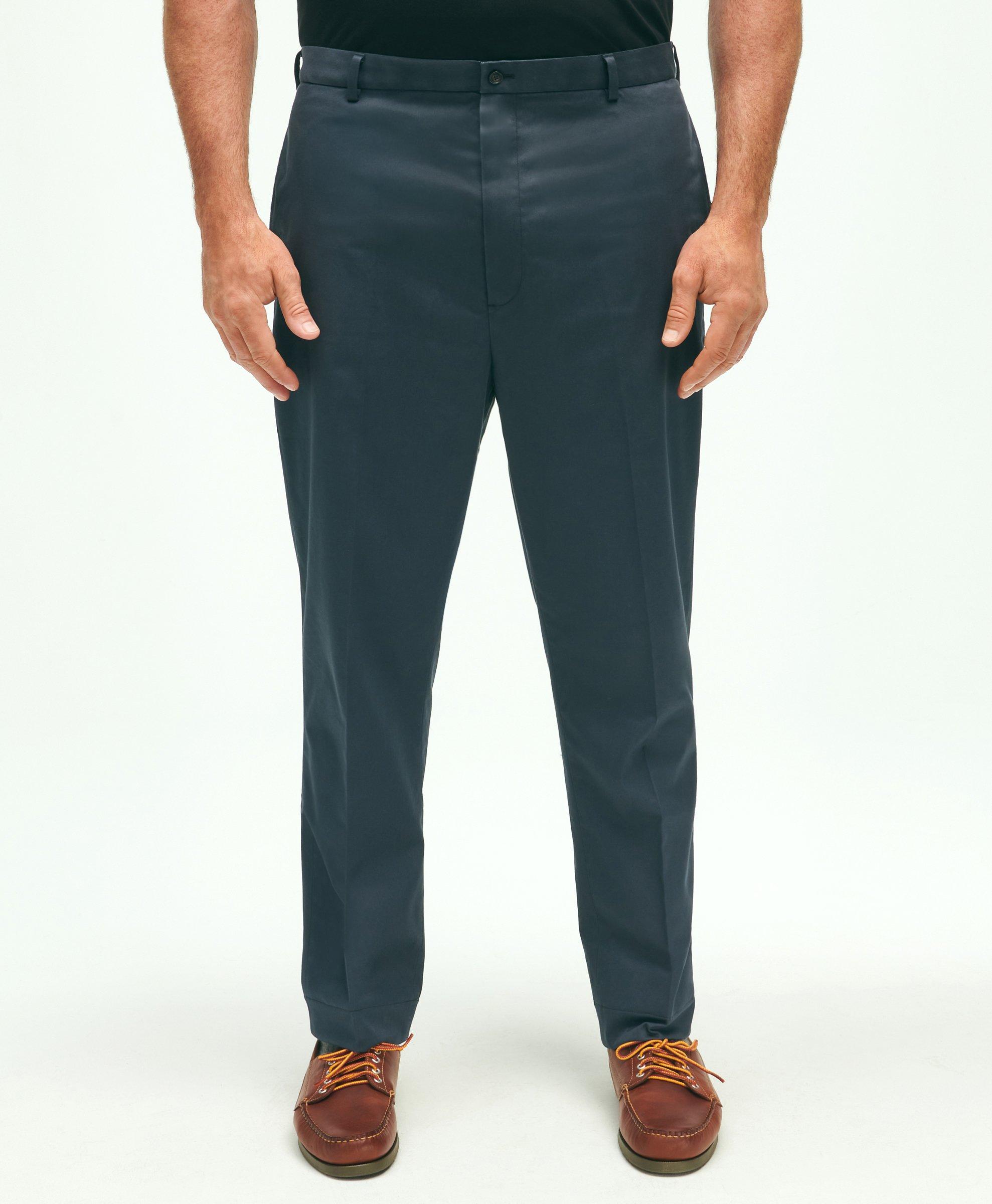 Brooks Brothers Big & Tall Stretch Advantage Chino Pants | Navy | Size 50 32