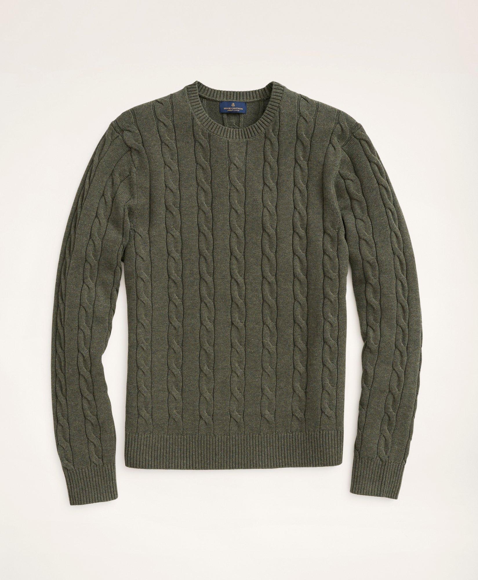 Cableknit Shortsleeve Sweaters | Brooks Brothers