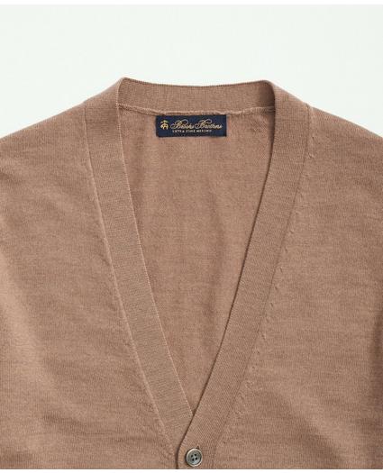 Big & Tall Fine Merino Wool Cardigan Sweater