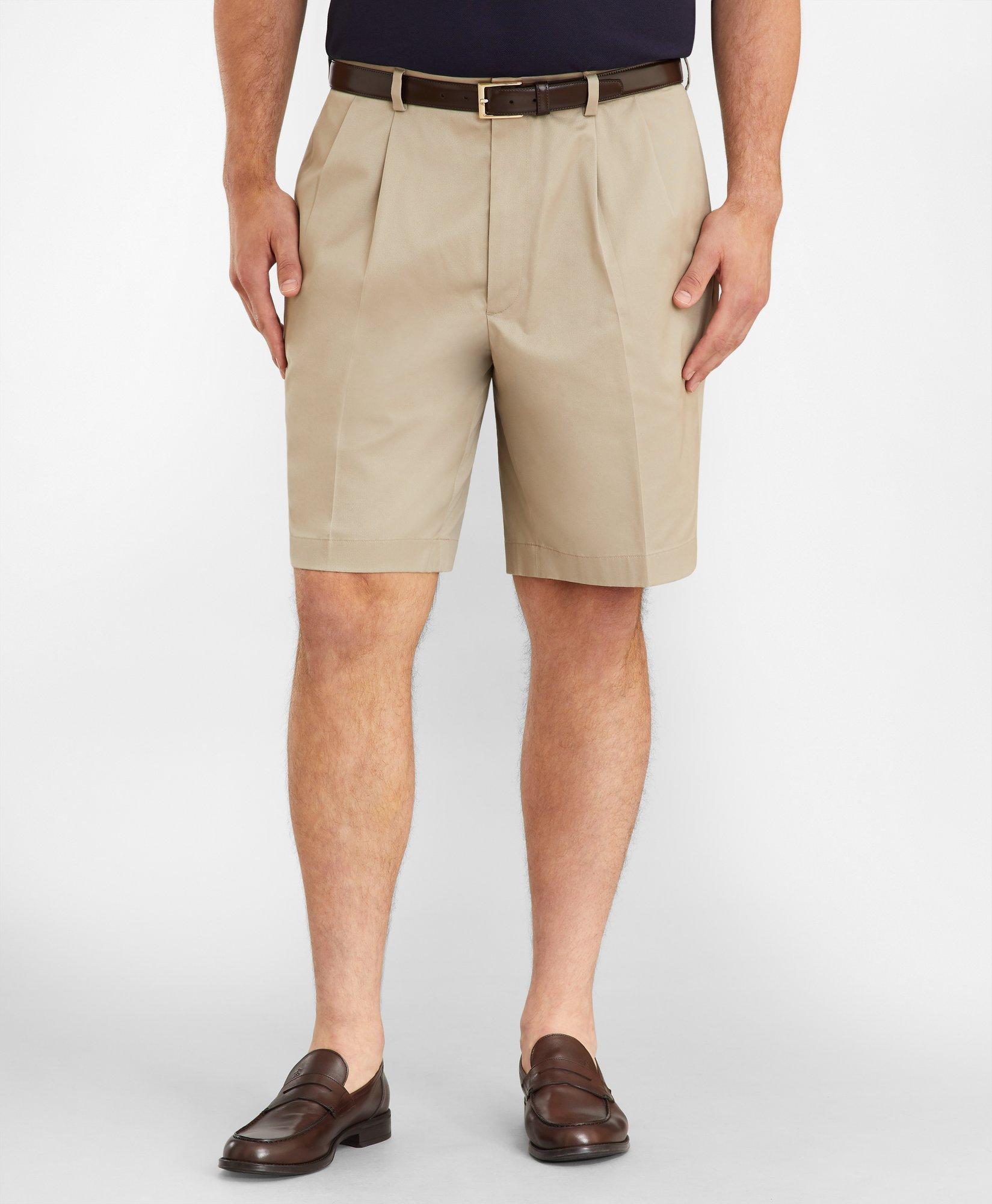 9 Flat Front Stretch Advantage Chino® Shorts