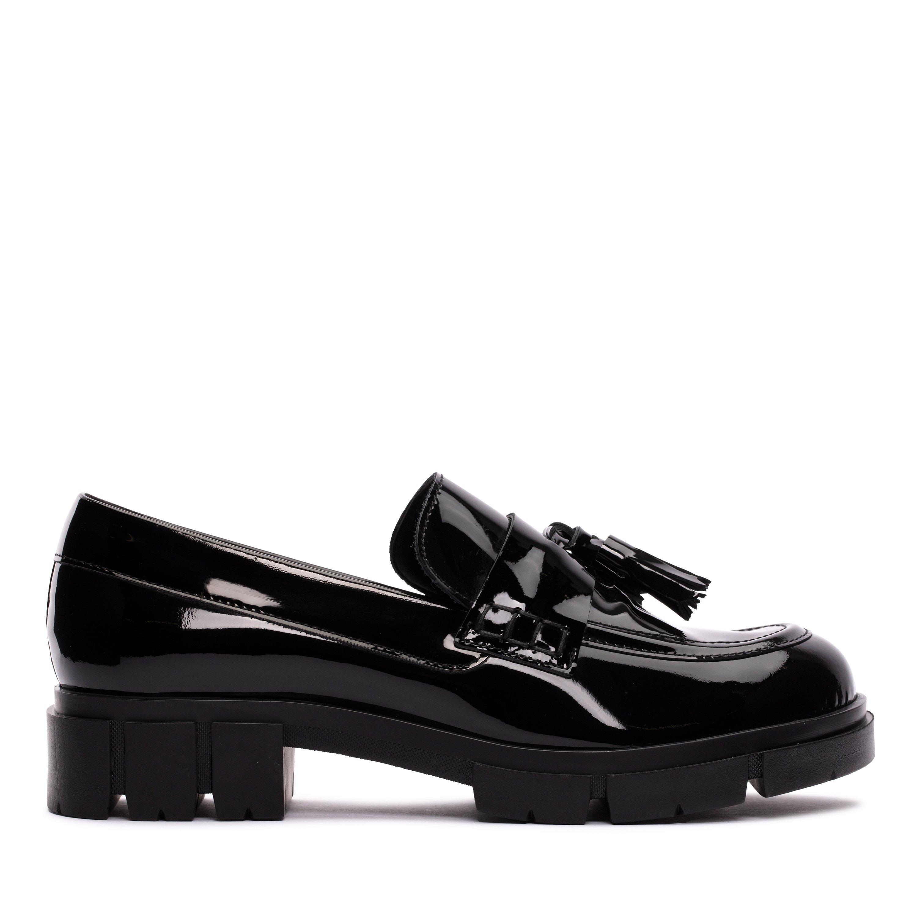 Clarks Teala Loafer Womens Loafers Colour: Black Patent, Size: 3