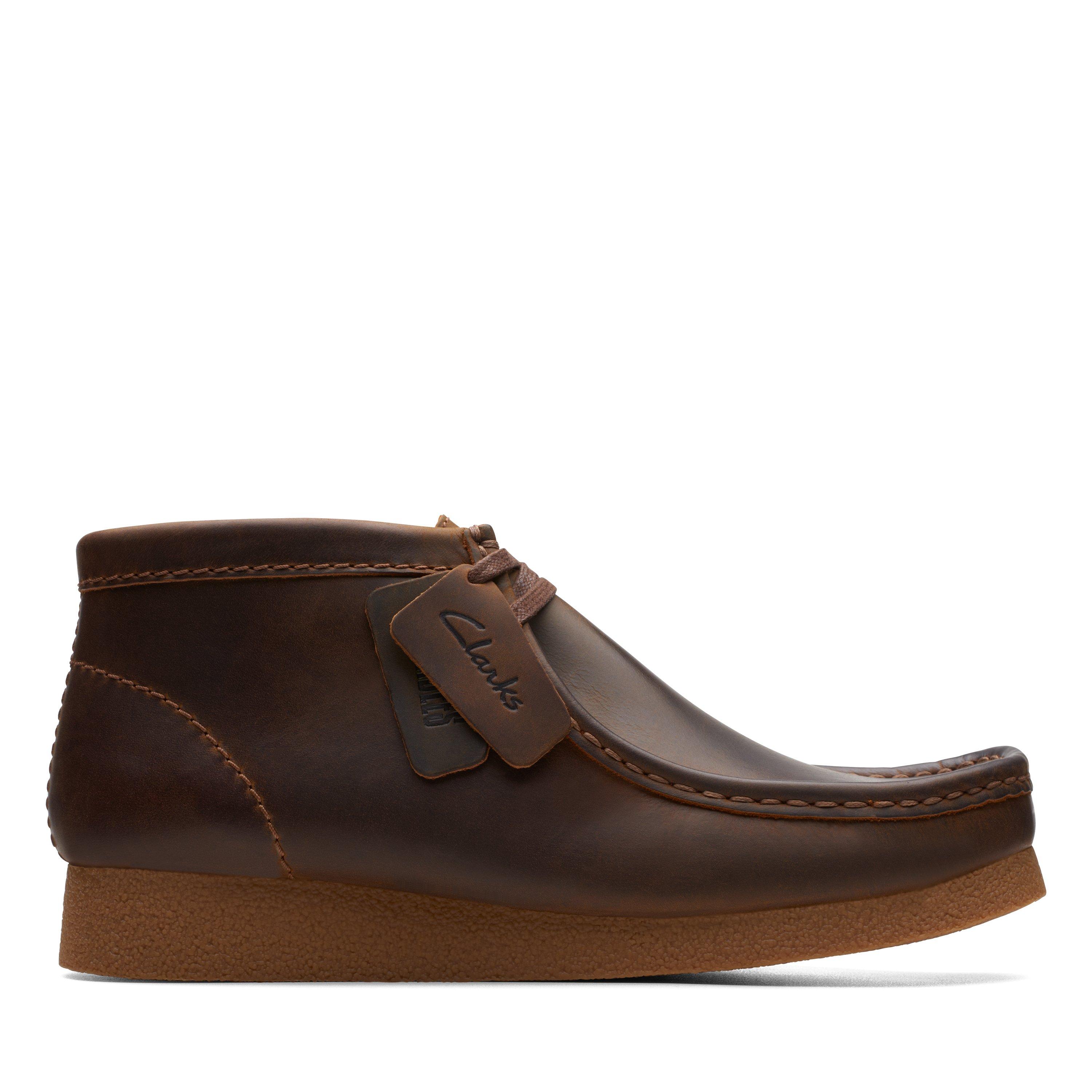 Clarks Wallabee Leather Brogues