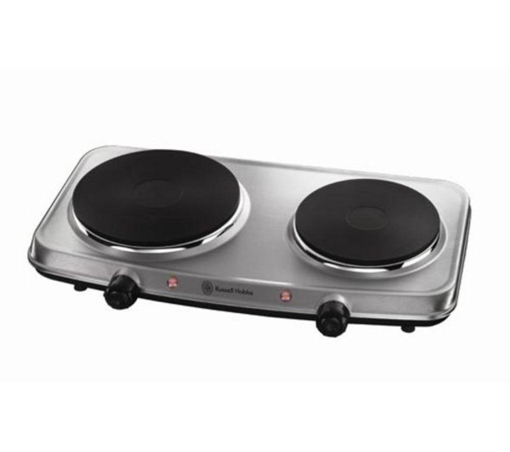 RUSSELL HOBBS 15199 Electric Mini Hob - Stainless Steel