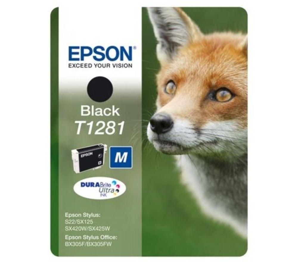 EPSON Fox T1281 Black Ink Cartridge