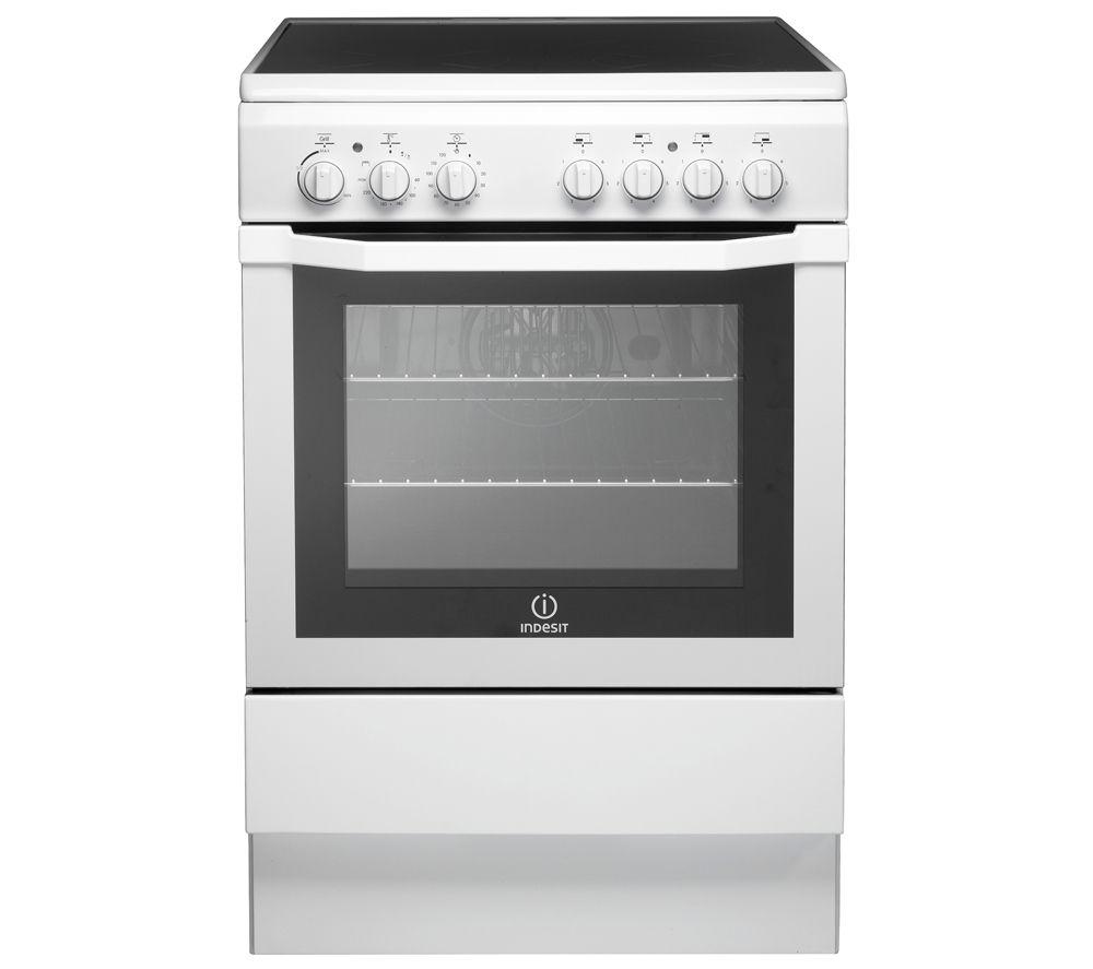 INDESIT I6VV2AW Electric Ceramic Cooker - White