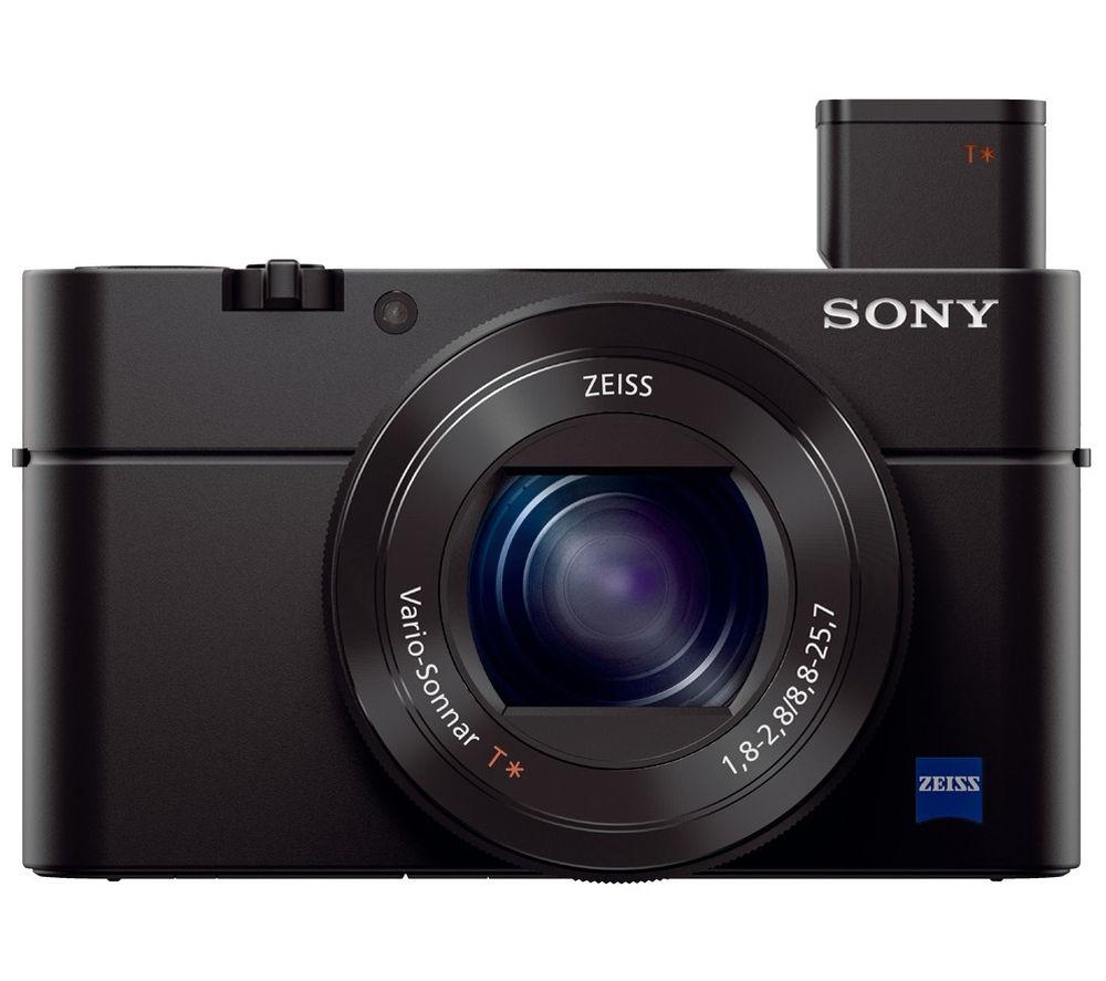 SONY Cyber-shot DSC-RX100 III High Performance Compact Camera - Black