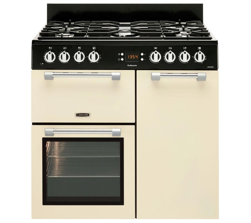 LEISURE Cookmaster CK90F232C 90 cm Dual Fuel Range Cooker - Cream