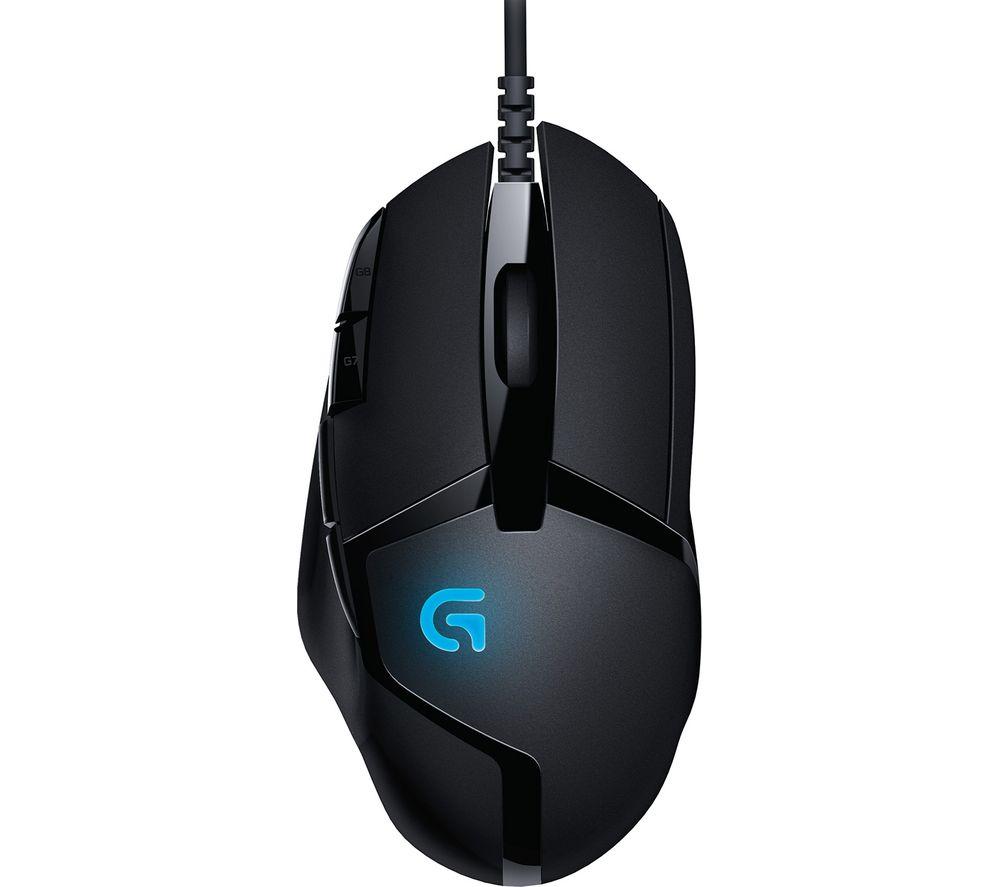 LOGITECH G402 Hyperion Fury FPS Optical Gaming Mouse  Black