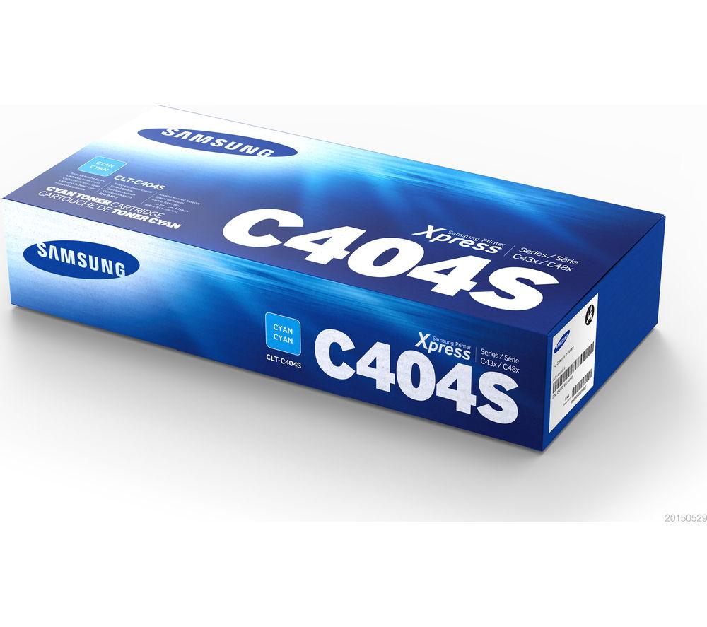 SAMSUNG CLT-C404S Cyan Toner Cartridge
