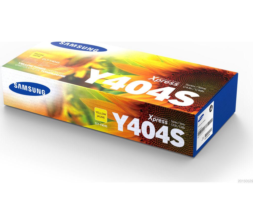SAMSUNG CLT-Y404S Yellow Toner Cartridge