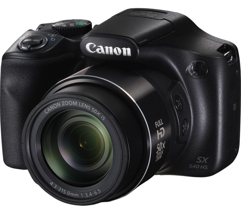 CANON PowerShot SX540 HS Bridge Camera - Black