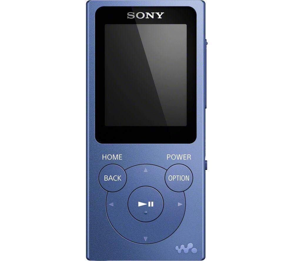 SONY Walkman NW-E394R 8 GB MP3 Player with FM Radio - Blue