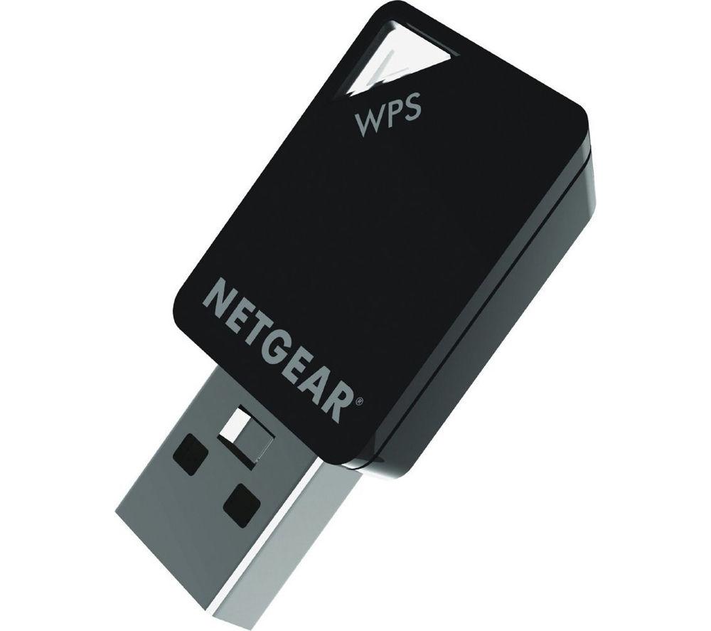NETGEAR A6100 USB Wireless Adapter - AC 600  Dual-band