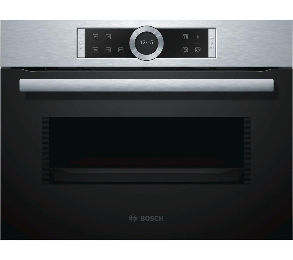 BOSCH Serie 8 CFA634GS1B Solo Microwave - Stainless Steel