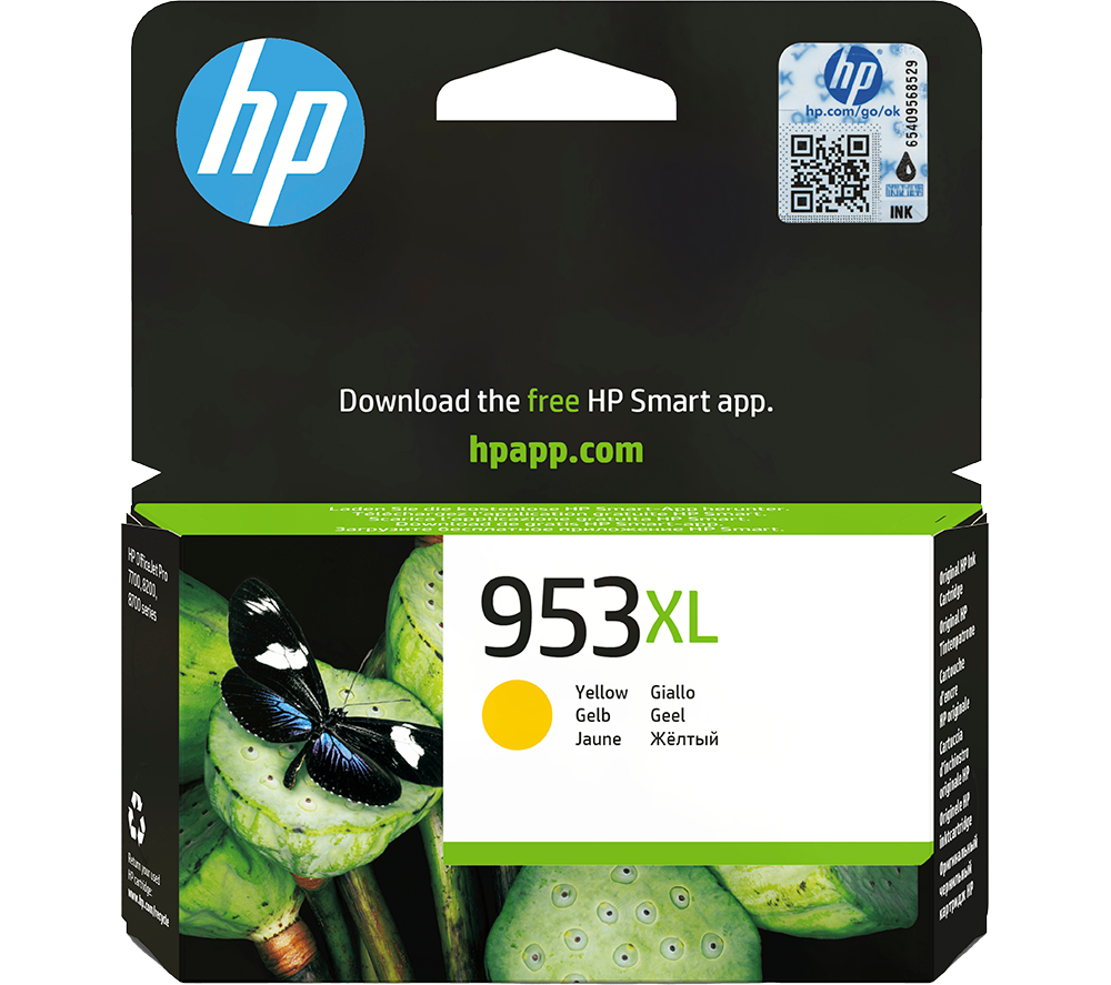 HP 953XL Yellow Ink Cartridge