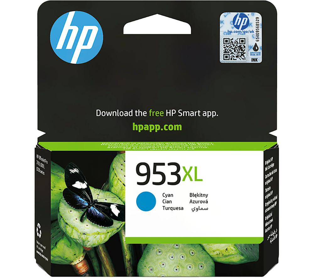 HP 953XL Cyan Ink Cartridge