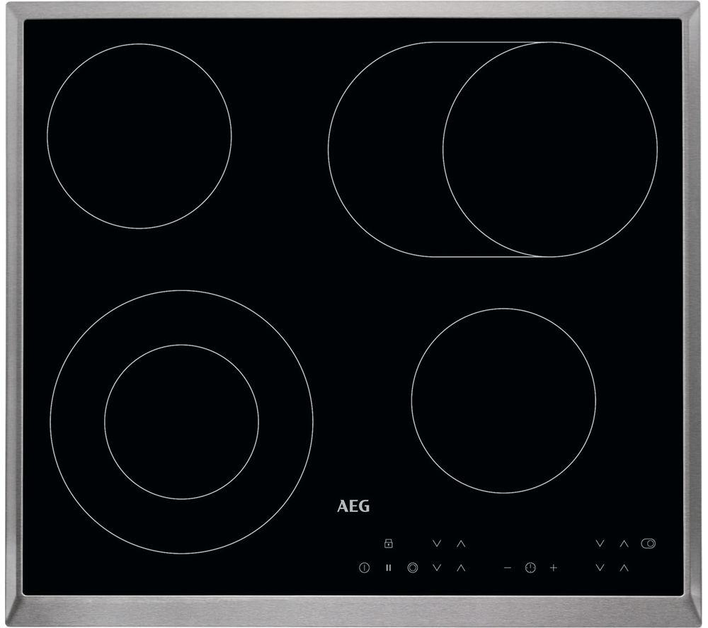 AEG HK634060XB Electric Ceramic Hob - Black