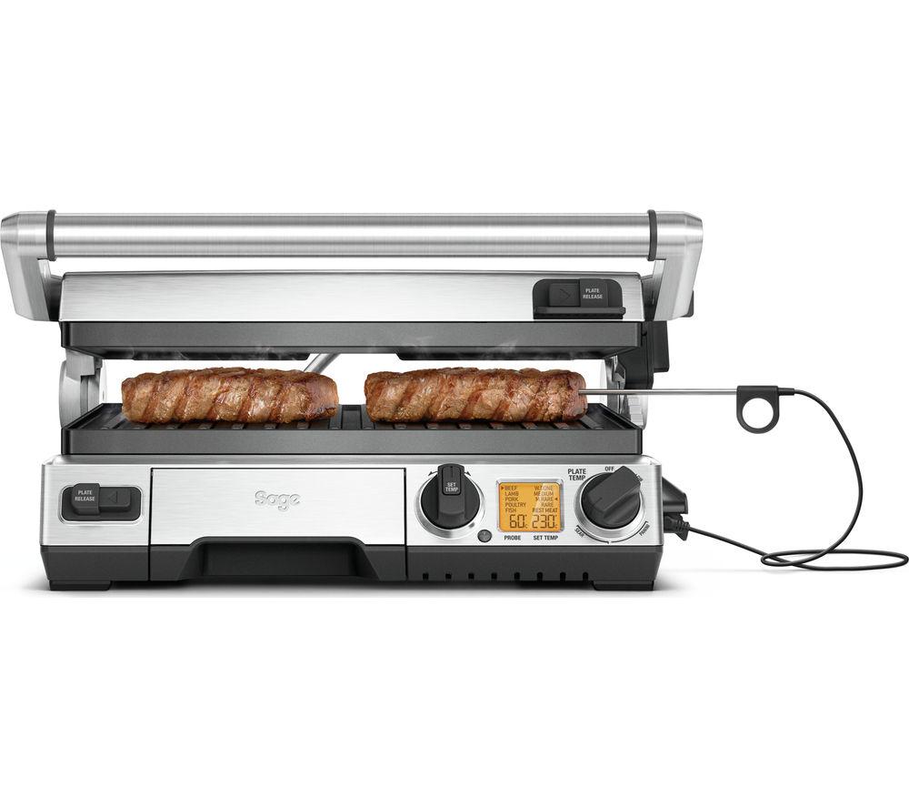 SAGE BGR840BSS Smart Grill Pro - Silver