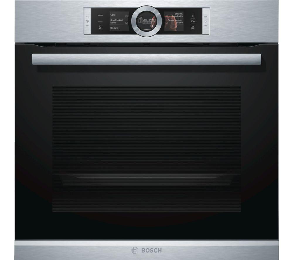 BOSCH Serie 8 HRG6769S6B Electric Smart Oven - Stainless Steel