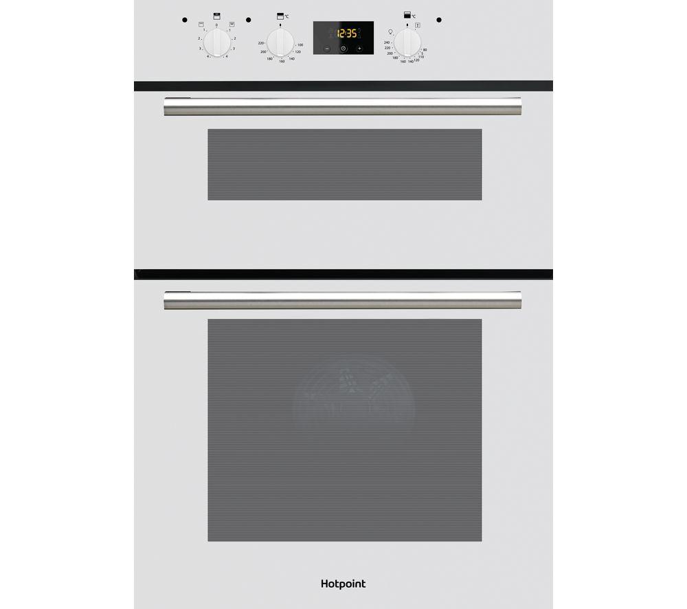 HOTPOINT Class 2 DD2 540 Electric Double Oven - White