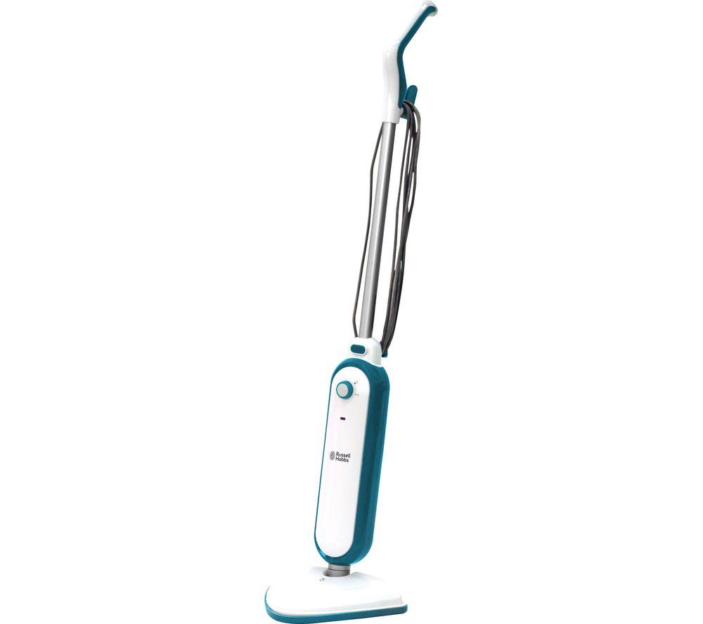 Russell Hobbs RHSM1001 Steam Mop White & Teal