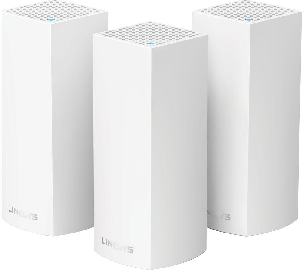LINKSYS Velop Whole Home WiFi System - Triple Pack  White