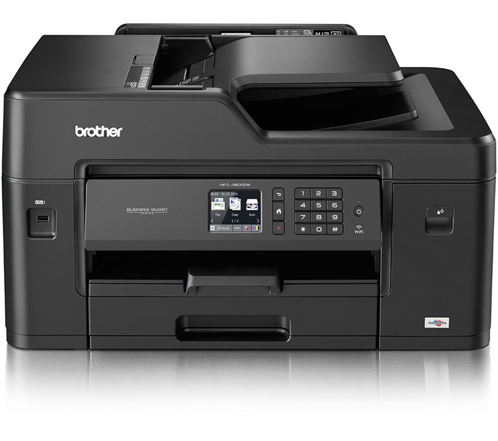 BROTHER MFCJ6530DW All-in-One Wireless A3 Inkjet Printer with Fax  Black