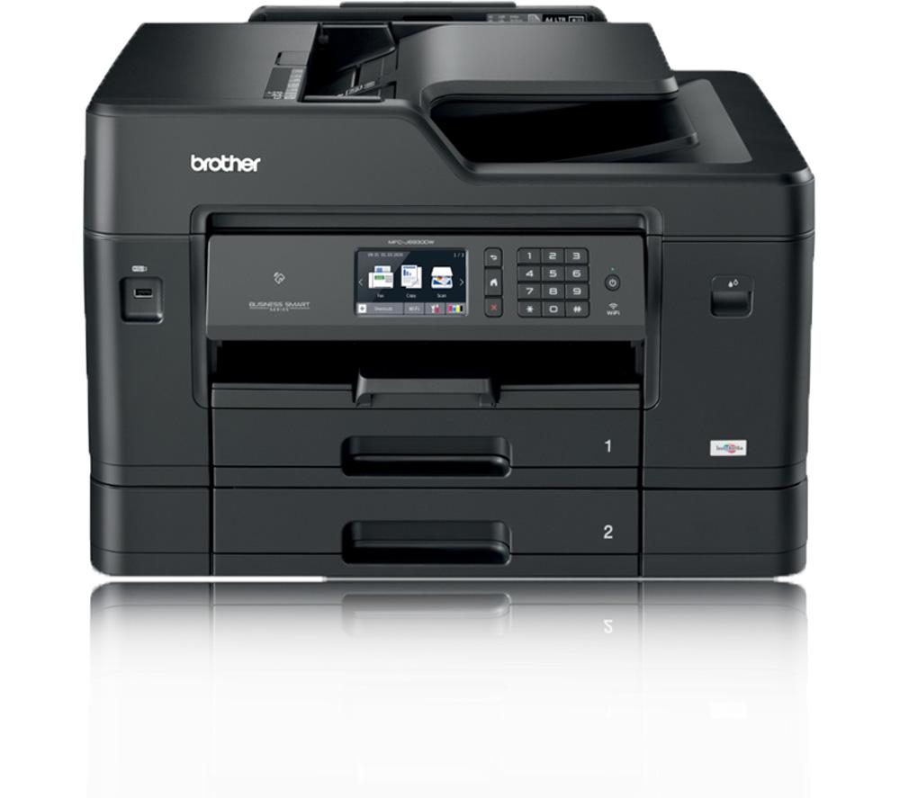 BROTHER MFCJ6930DW All-in-One Wireless A3 Inkjet Printer with Fax  Black