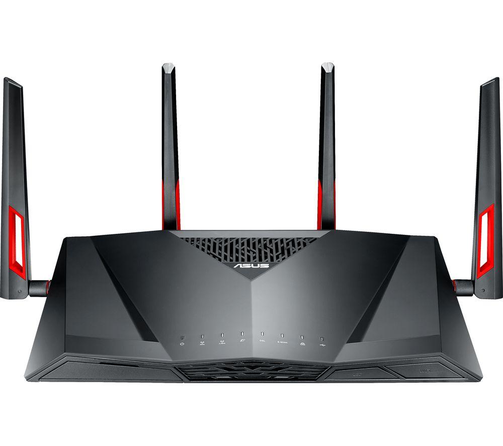 ASUS DSL-AC88U WiFi Modem Router - AC 3100  Dual-band  Black
