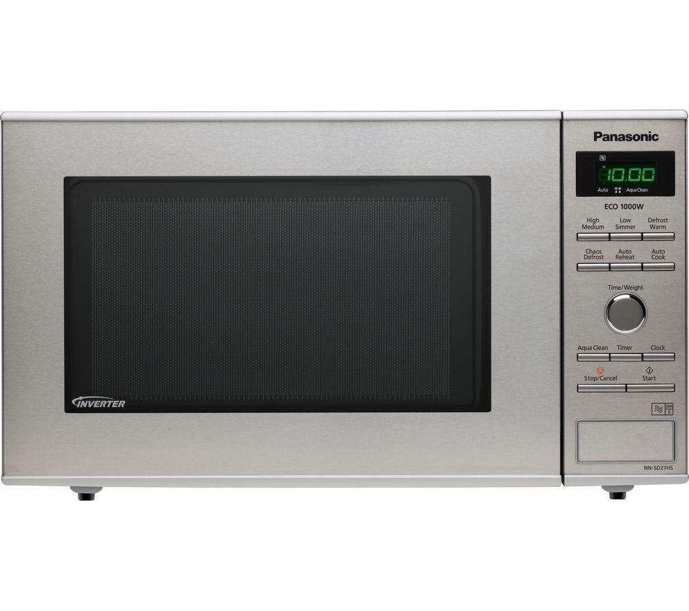 PANASONIC NN-SD27HSBPQ Solo Microwave - Stainless Steel