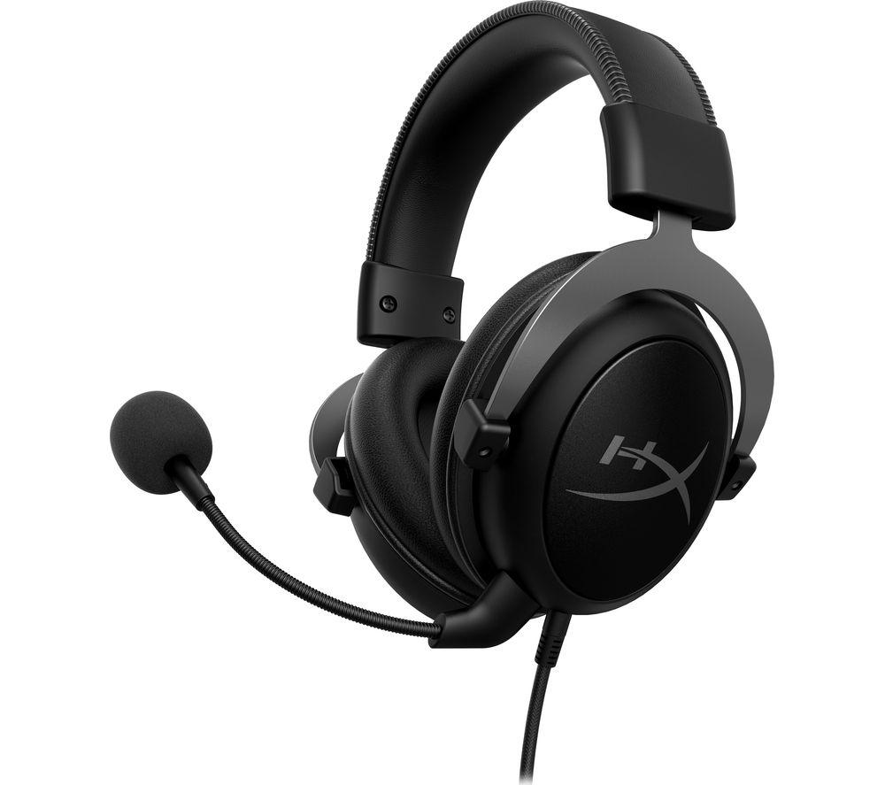 HYPERX Cloud II 7.1 Gaming Headset - Black  Silver/Grey