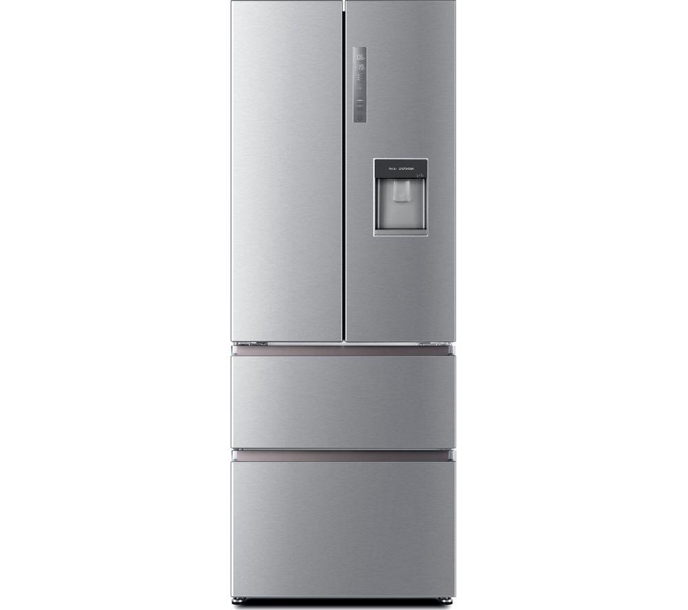 HAIER Cube Series HB16WMAA 70/30 Fridge Freezer - Stainless Steel