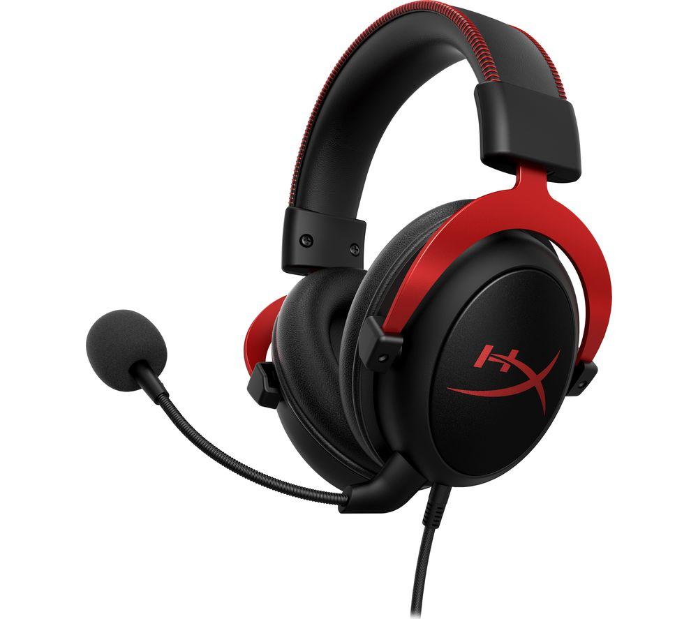 HYPERX Cloud II Pro 7.1 Gaming Headset - Black & Red  Red