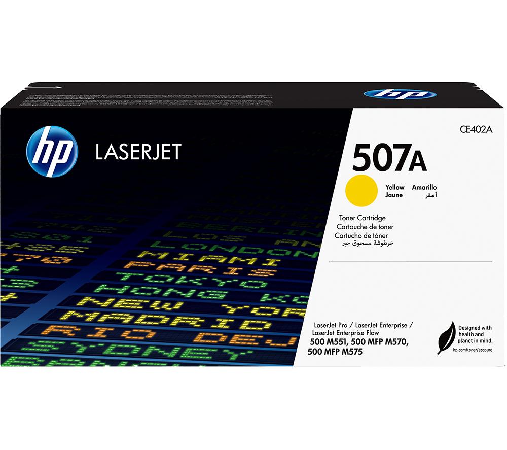 HP 507A Yellow Toner Cartridge