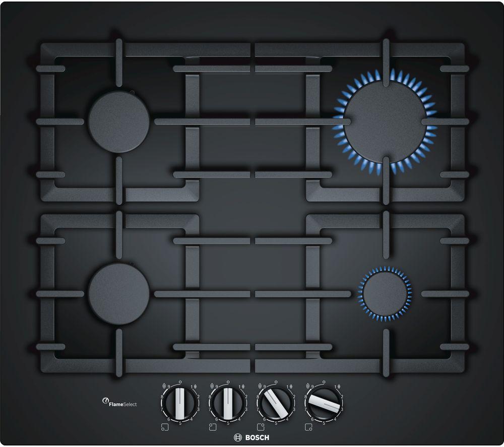 BOSCH Serie 6 PPP6A6B90 Gas Hob - Black