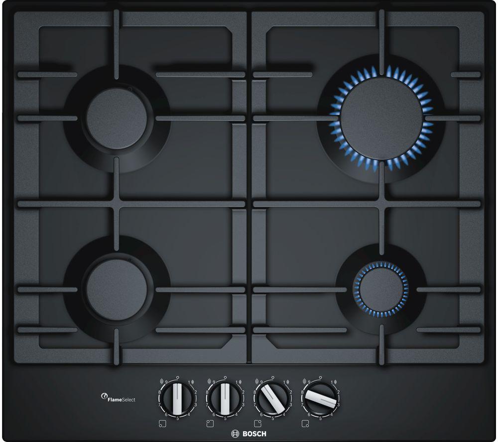 BOSCH Serie 6 PCP6A6B90 Gas Hob - Black