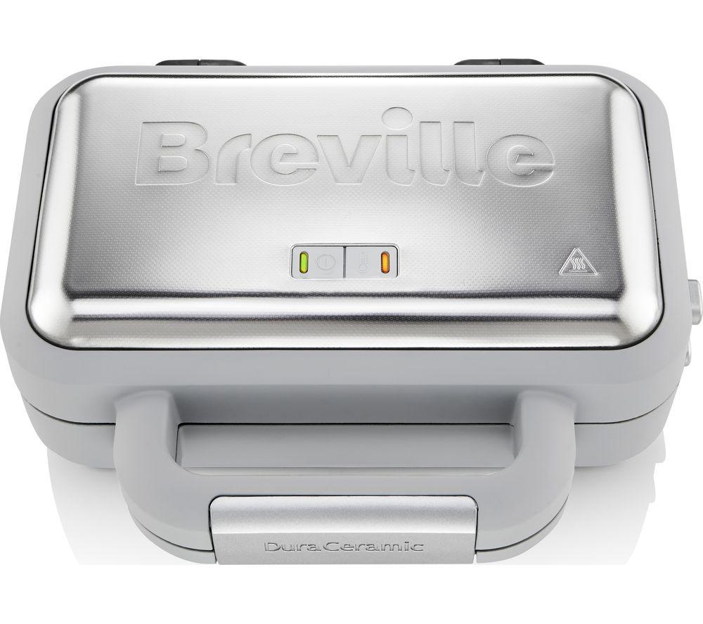 BREVILLE VST072 Waffle Maker - Grey & Stainless Steel  Stainless Steel