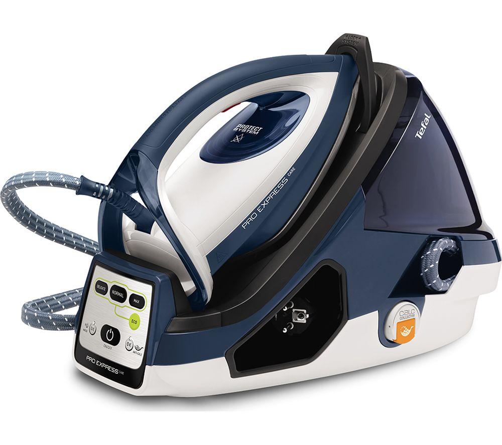 TEFAL Pro Express Care High Pressure GV9060G0 Steam Generator Iron Blue & White