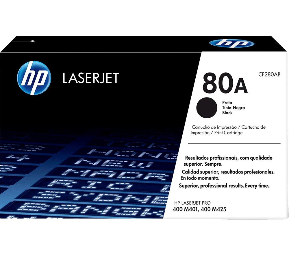 HP HP 80A Original LaserJet Black Toner Cartridge