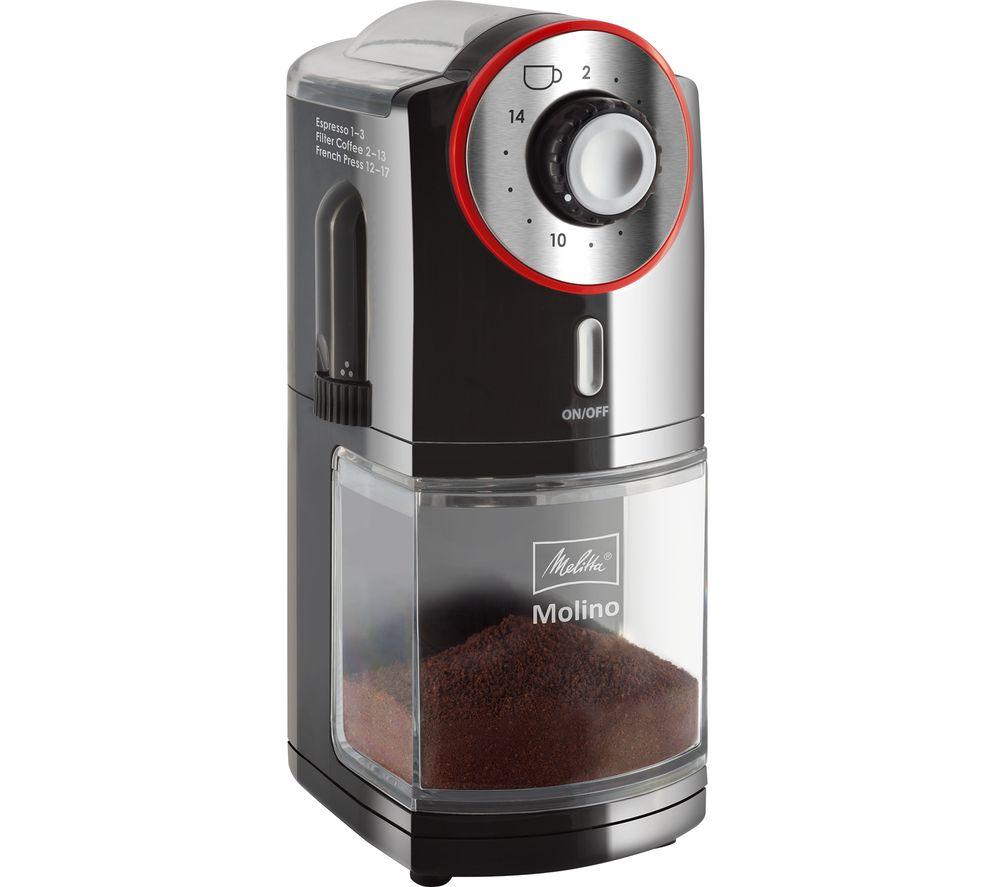 Melitta Molino Electric Coffee Grinder Black