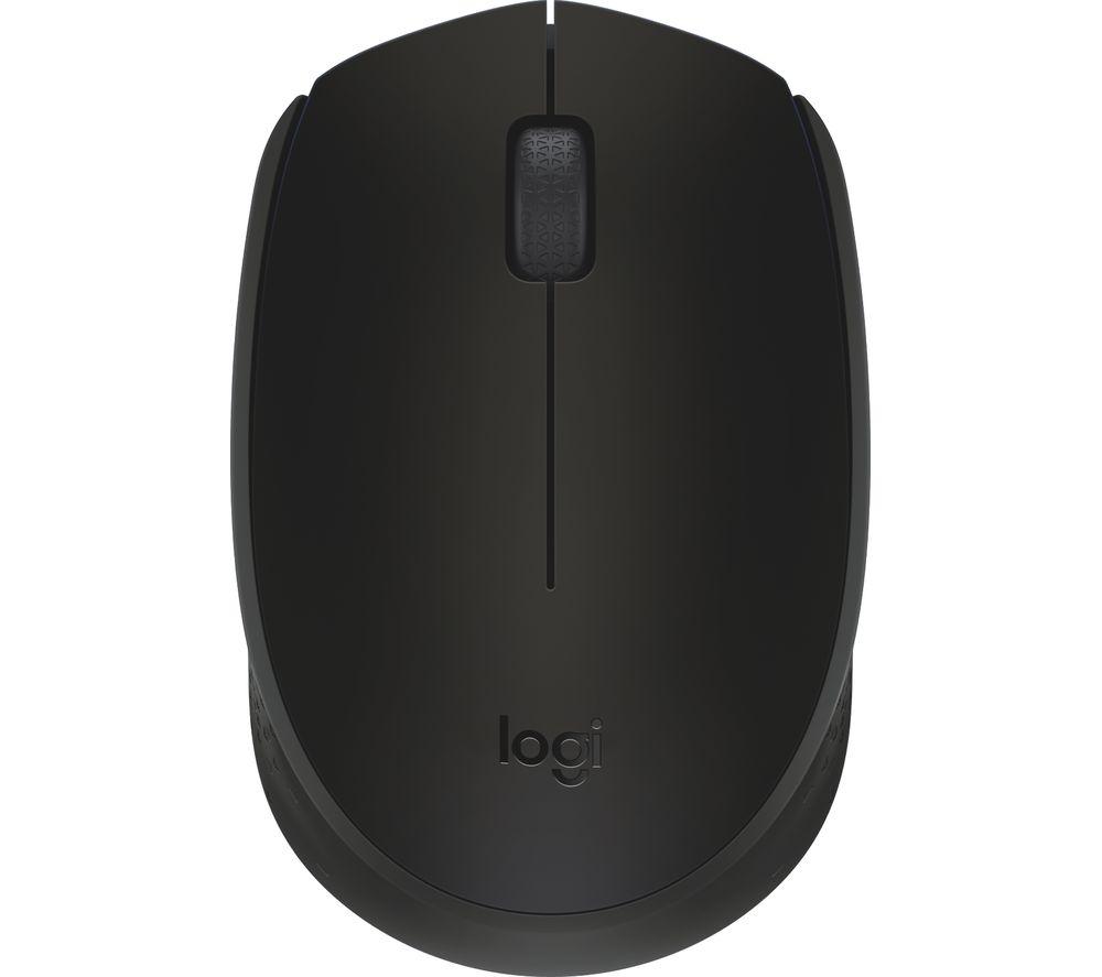 LOGITECH M171 Wireless Optical Mouse  Black