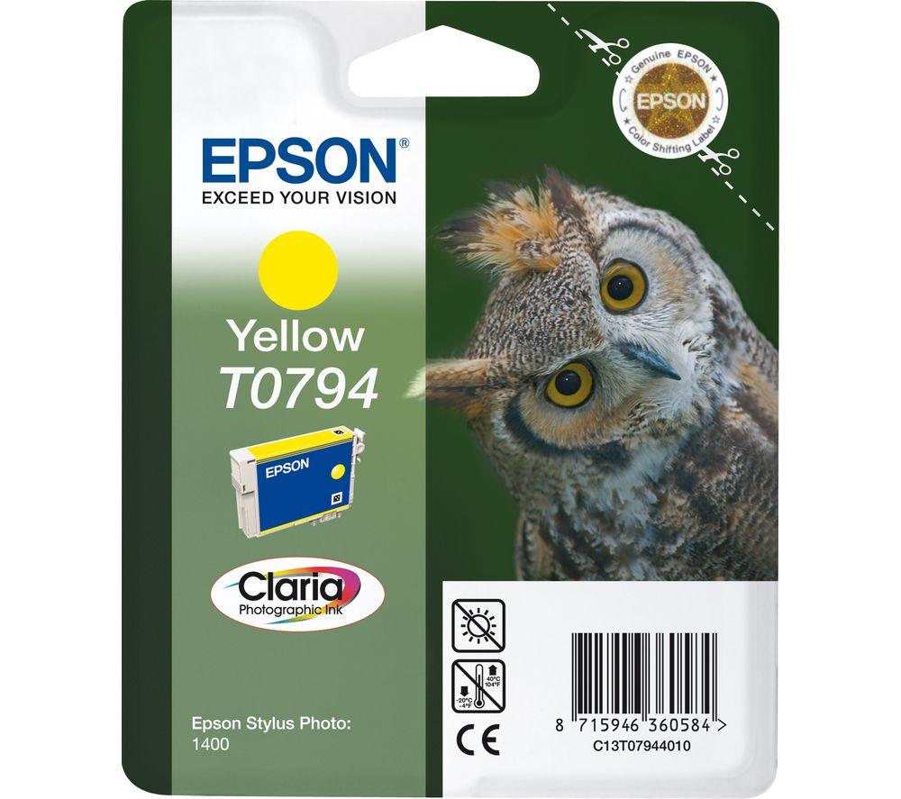 Epson T0794 Owl Yellow Ink Cartridge
