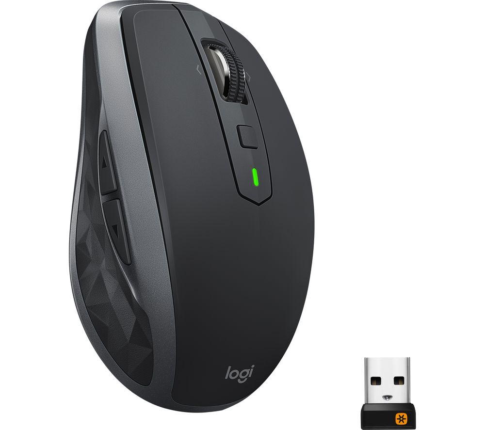 LOGITECH MX Anywhere 2S Wireless Darkfield Mouse  Black