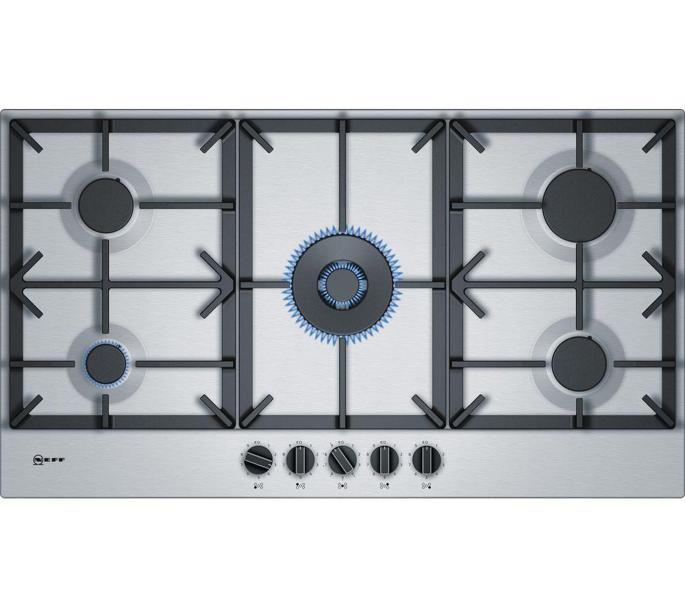 NEFF N70 T29DS69N0 Gas Hob - Stainless Steel